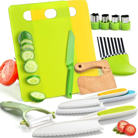 LittleChef™ - Complete & Safe Children's Kitchen Set (13 PC)