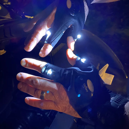 GlowGrip™ – LED Flashlight Gloves