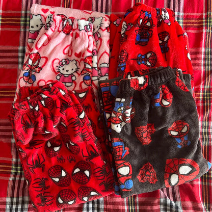 CozyComics™  - H.Kitty x Spiderman Loose Pajama Pants