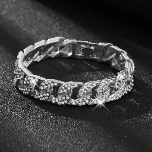 ICED OUT CUBAN BRACELET