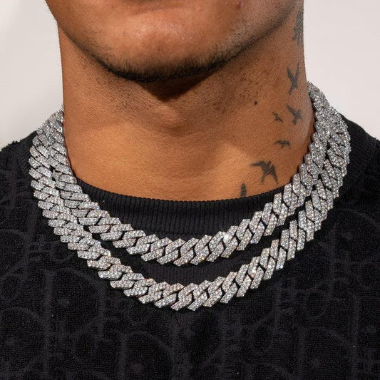VVS ICED OUT CUBAN CHAIN