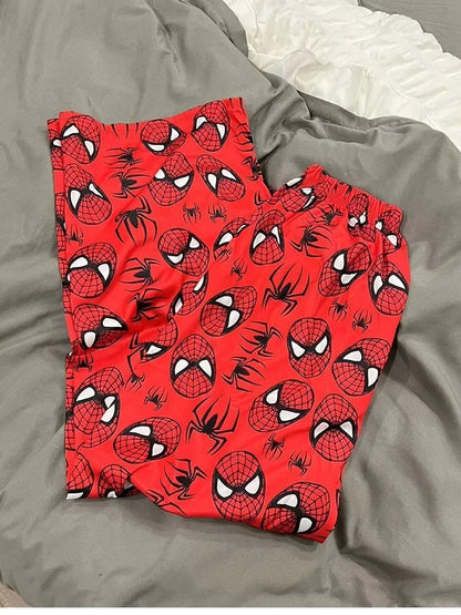 CozyComics™  - H.Kitty x Spiderman Loose Pajama Pants