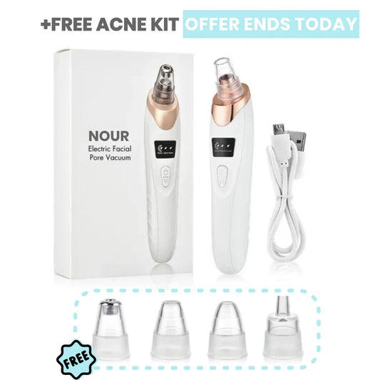 NourGlow™ Electric Facial Pore Vacuum