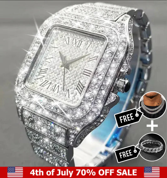Cartice™ - Unisex Luxury Diamond Watch (LIMITED EDITION)