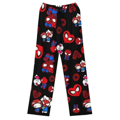 CozyComics™  - H.Kitty x Spiderman Loose Pajama Pants