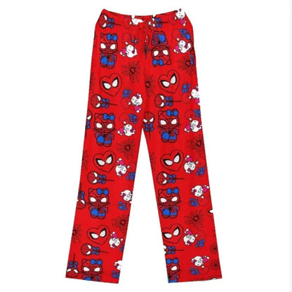 CozyComics™  - H.Kitty x Spiderman Loose Pajama Pants